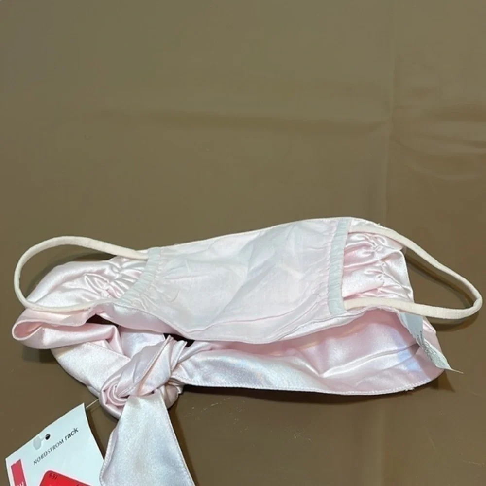 Pink polyester Barbie face mask